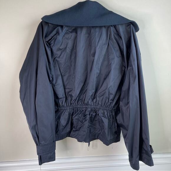 Ganni blue zip up cargo windbreaker jacket size XS‎ - Picture 6 of 6